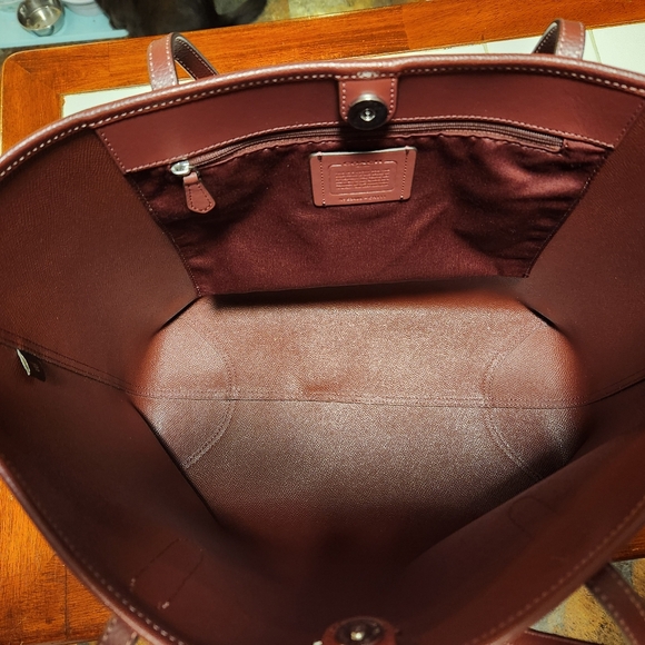 Coach tote- like new!!! - Picture 6 of 6